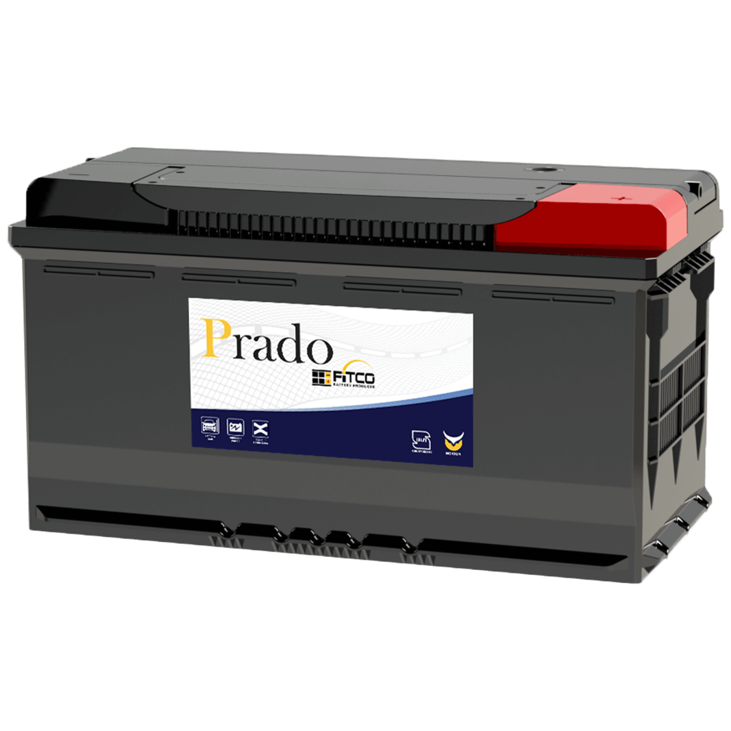 100 باتری پرادو 100 آمپر 15ماه گارانتی - تصویر 1